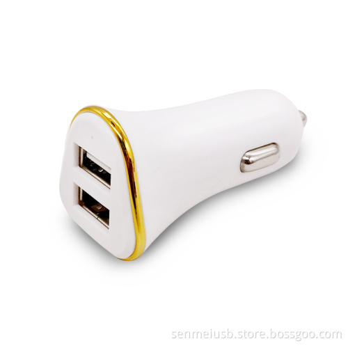 Senmei standard quality universal portable usb cell phone charger,mobile travel car charger